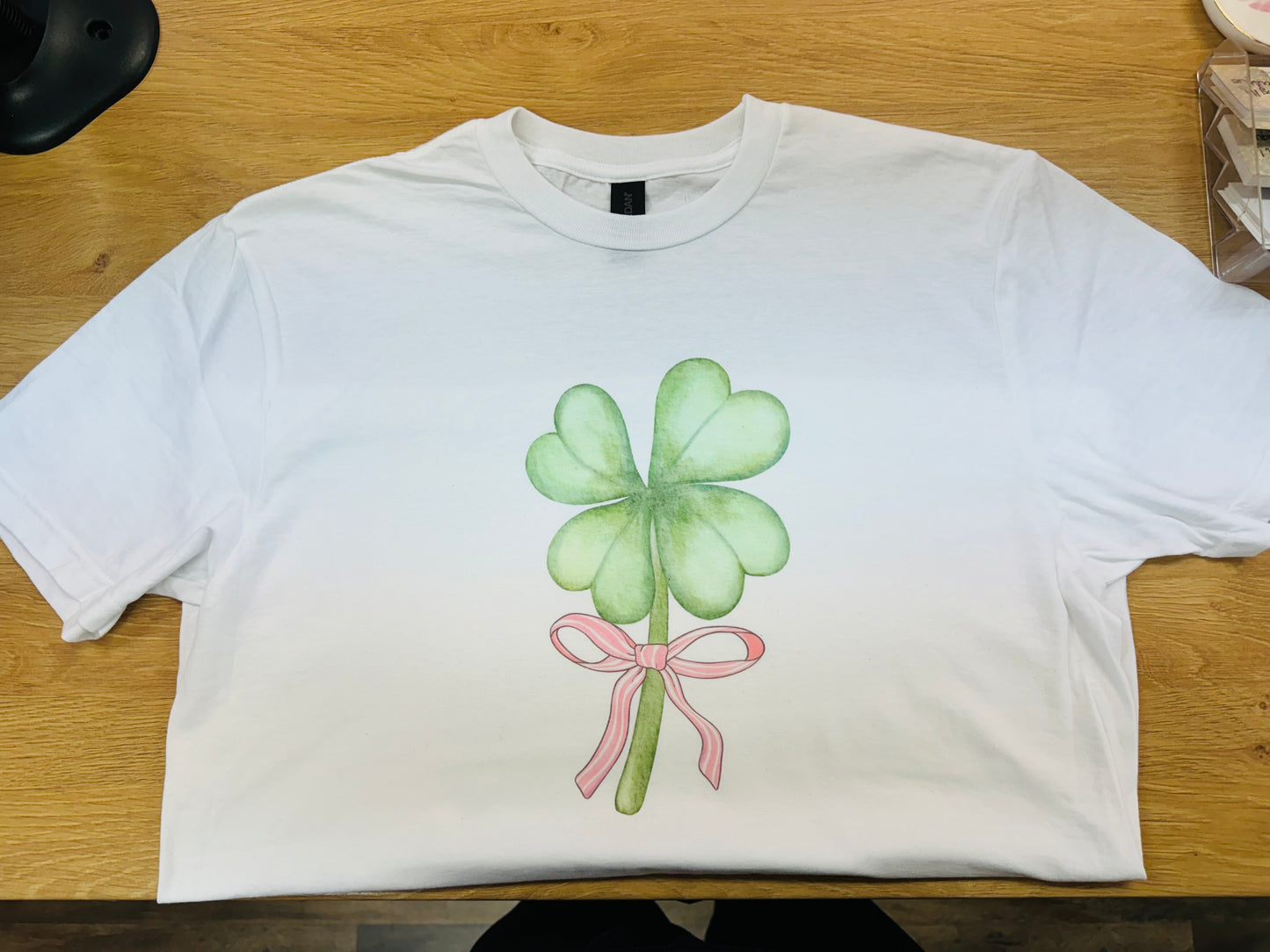 Coquette Clover Tee image 0
