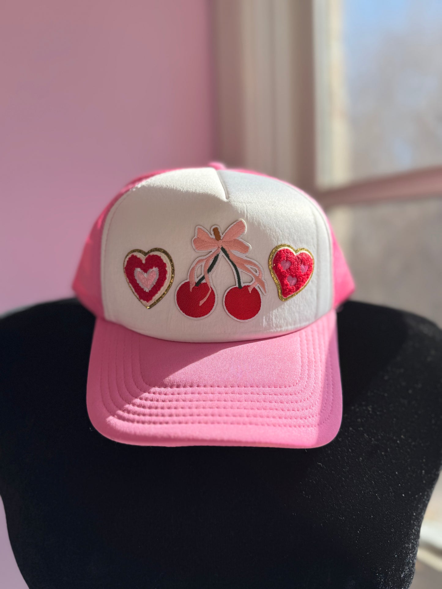 CHERRY FOAM TRUCKER CAP image 0