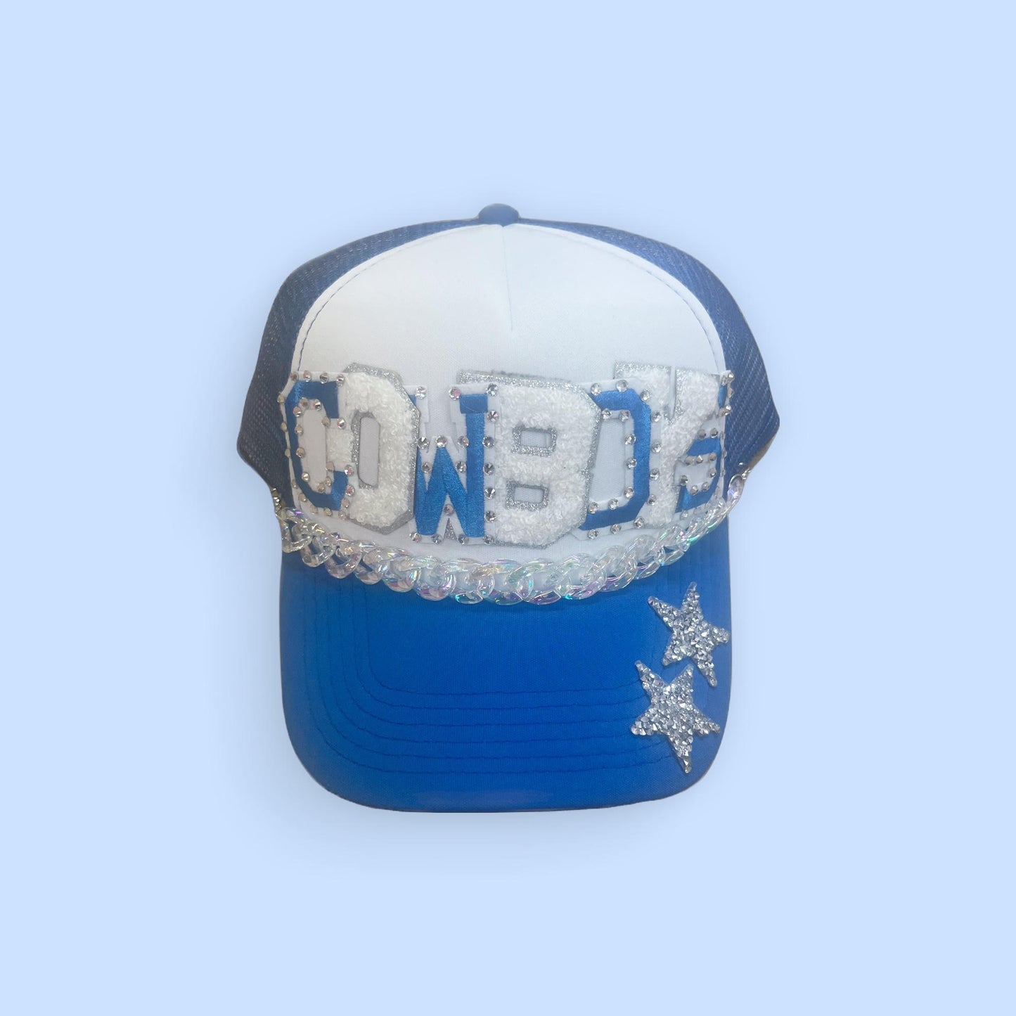 Cowboys Rhinestone Trucker Cap image 0