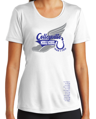 CMS Ladies Dri Fit Track Shirt image 0