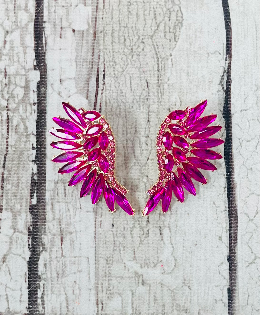 The Pink Wings earrings image 0