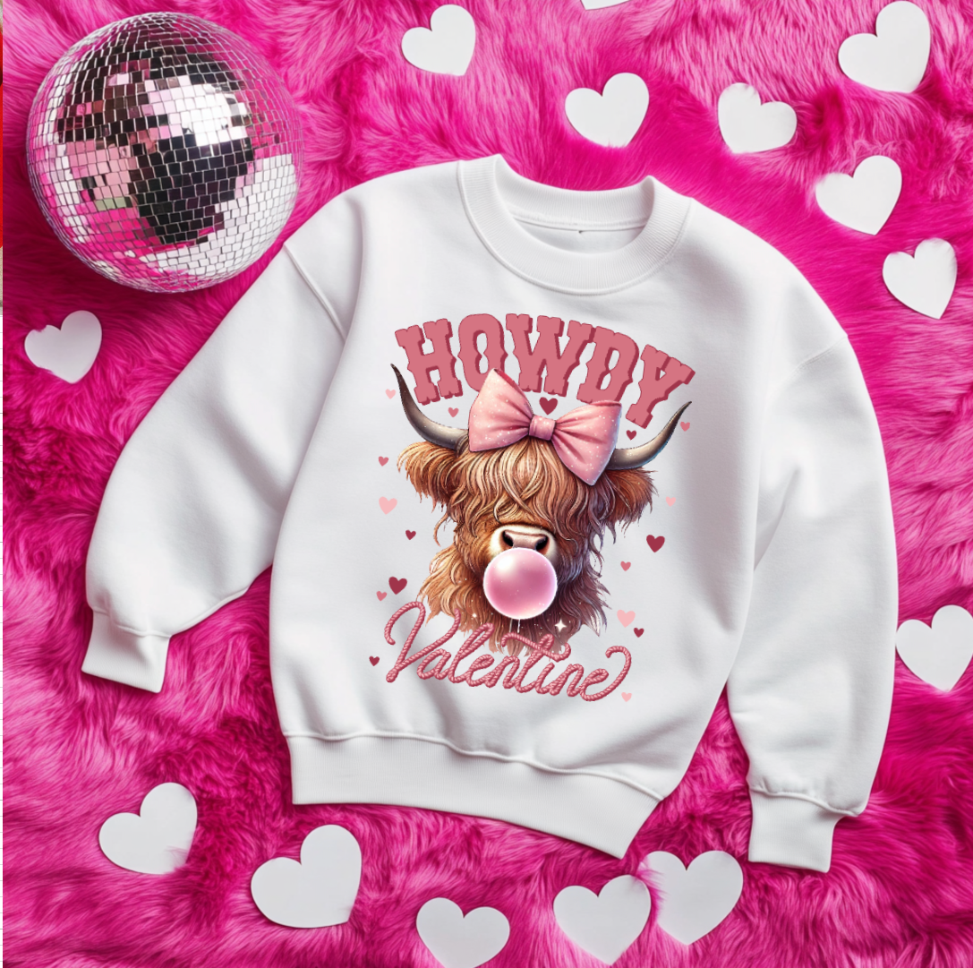 Howdy Valentine Sweatshirt image 0