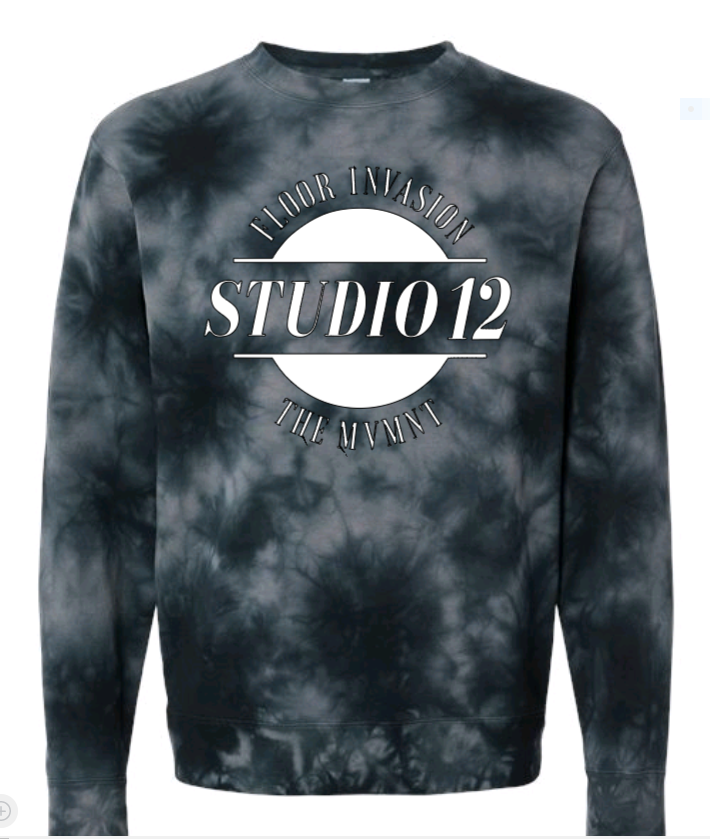 FIDC Tie-Dyed Sweatshirt (Flat Design) image 0