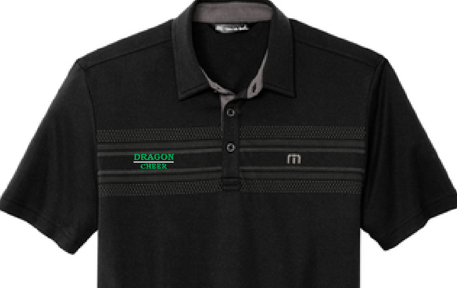 DC Travis Mathew Striped Polo image 0