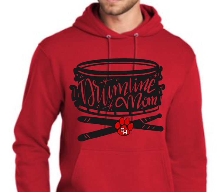 CHHS Drumline Mom Hoodie image 0