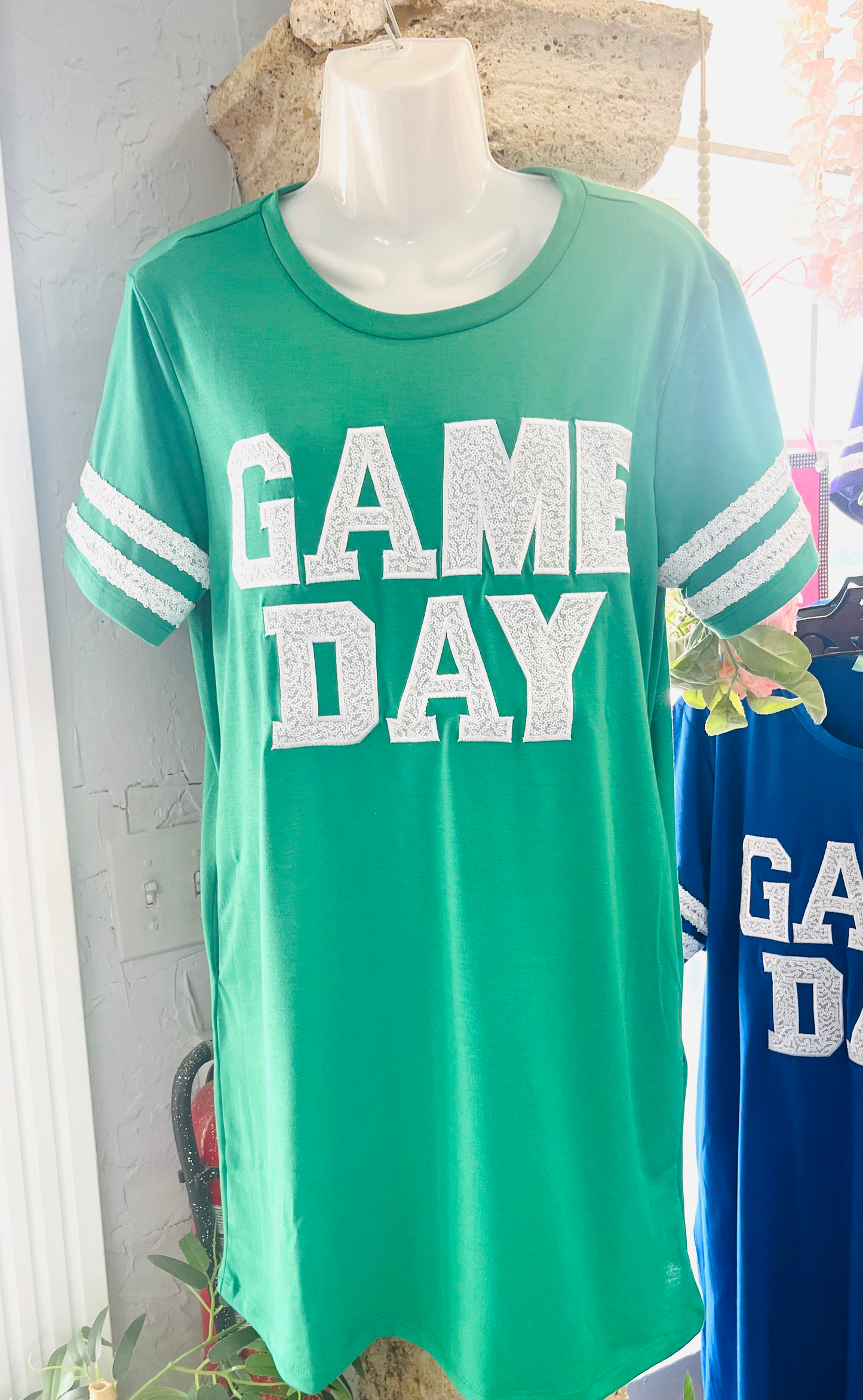 copy of Game Day Dress Shirt (Green)) image 0