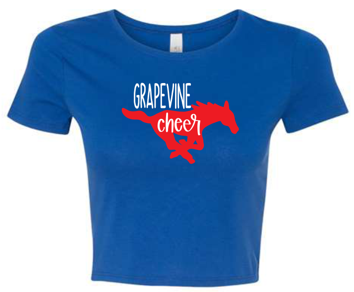 GHS Cheer Crop Tee image 0