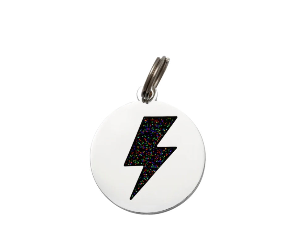 Lightning Bolt ID Pet Tag image 3