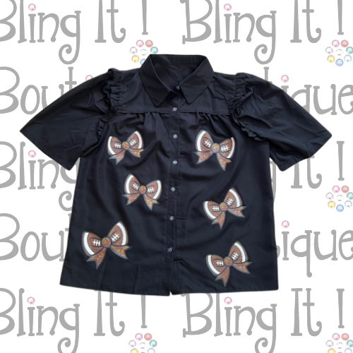 WOMEN'S FOOTBALL BUTTON UP SHIRT image 0