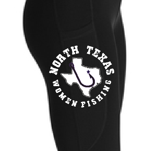 NTWF Sport-Tek ® Ladies High Rise 7/8 Legging image 2