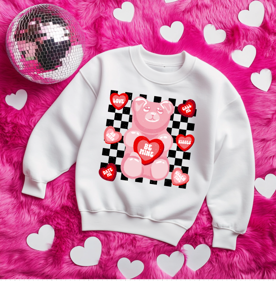 Valentines Gummy Bear Sweatshirt image 0