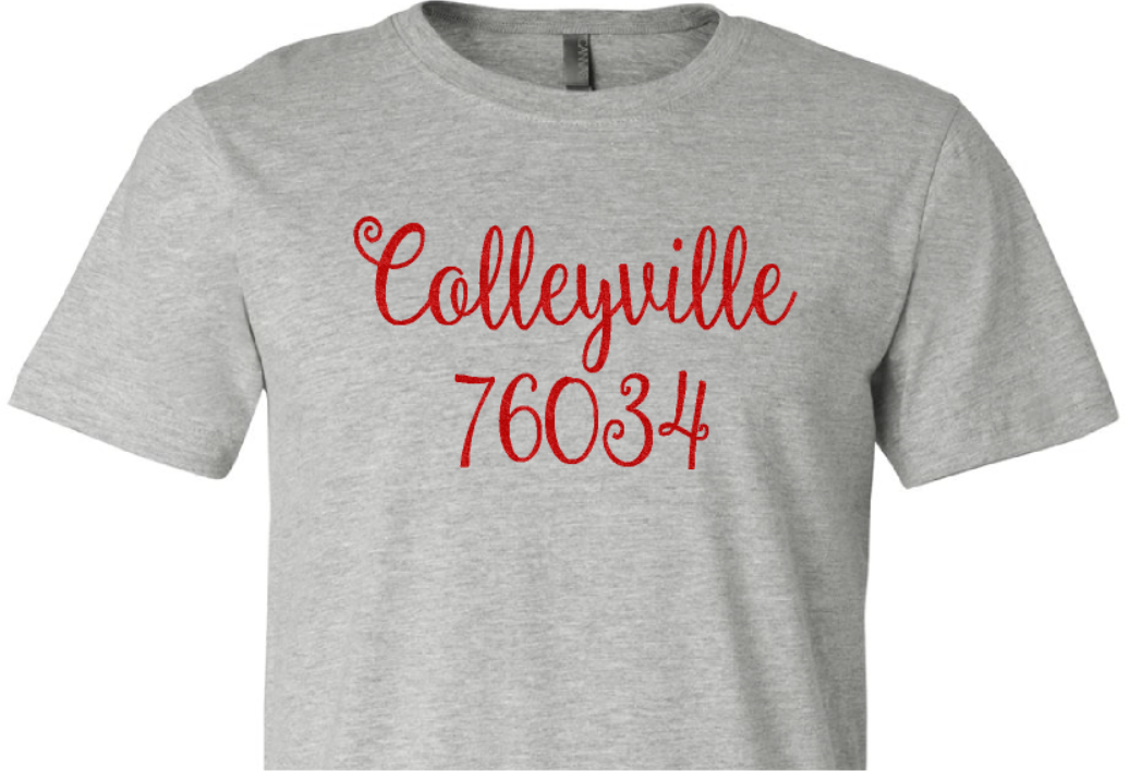 Custom City/Zip T-Shirt image 0