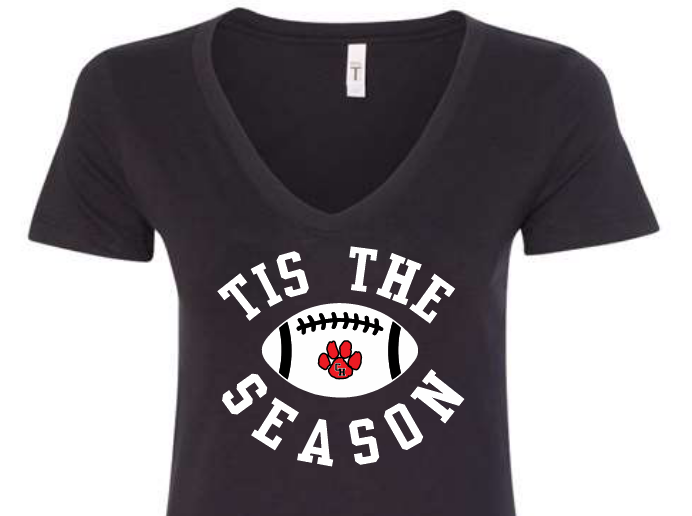 CHHS FB Season V-Neck image 0