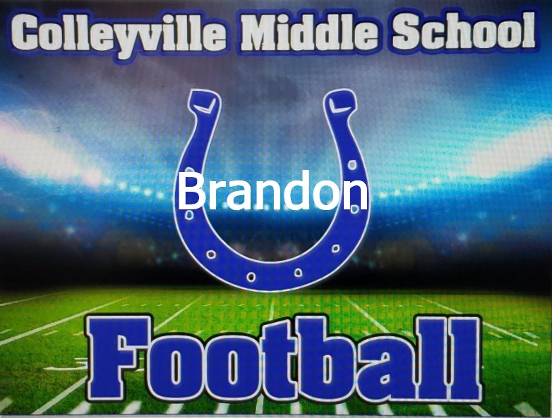 CMS Football Yard Sign image 0