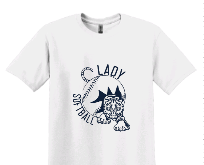 Lady Tigers LS Design Tee image 0