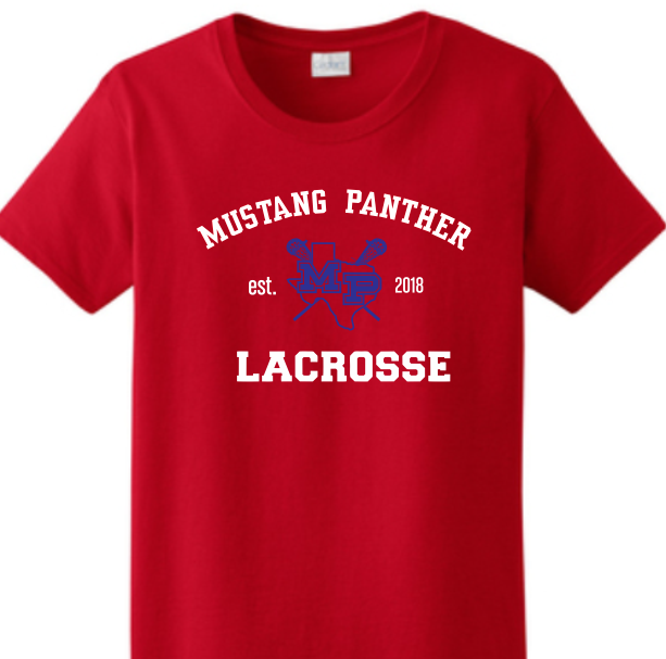 MP LAX Red Ladies Tee image 0