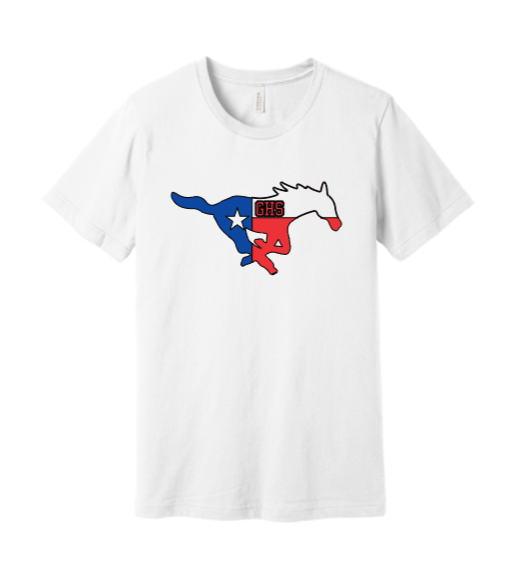 GHS Texas Mustang Tee image 0
