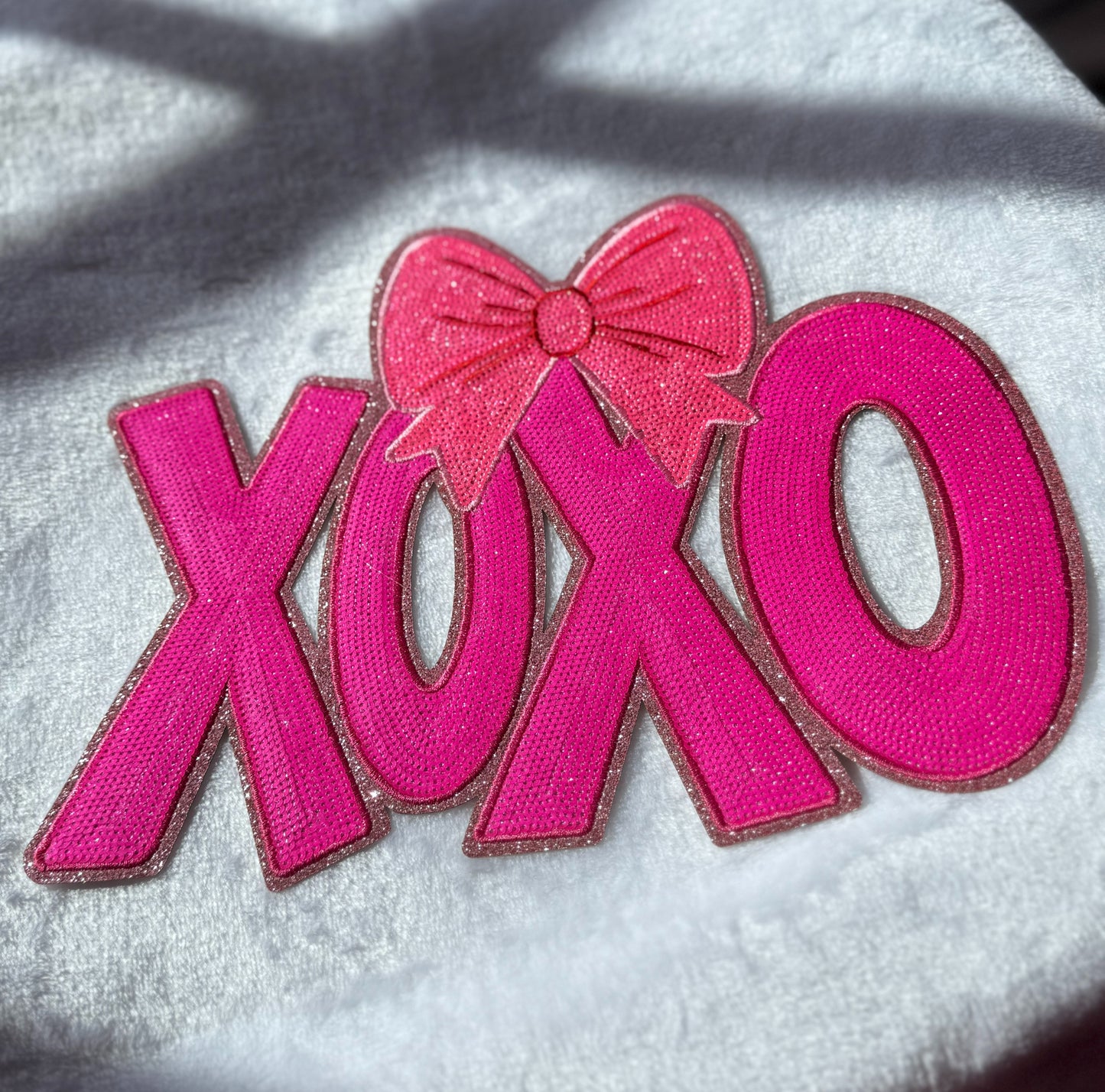XOXO Sequin Patch image 1
