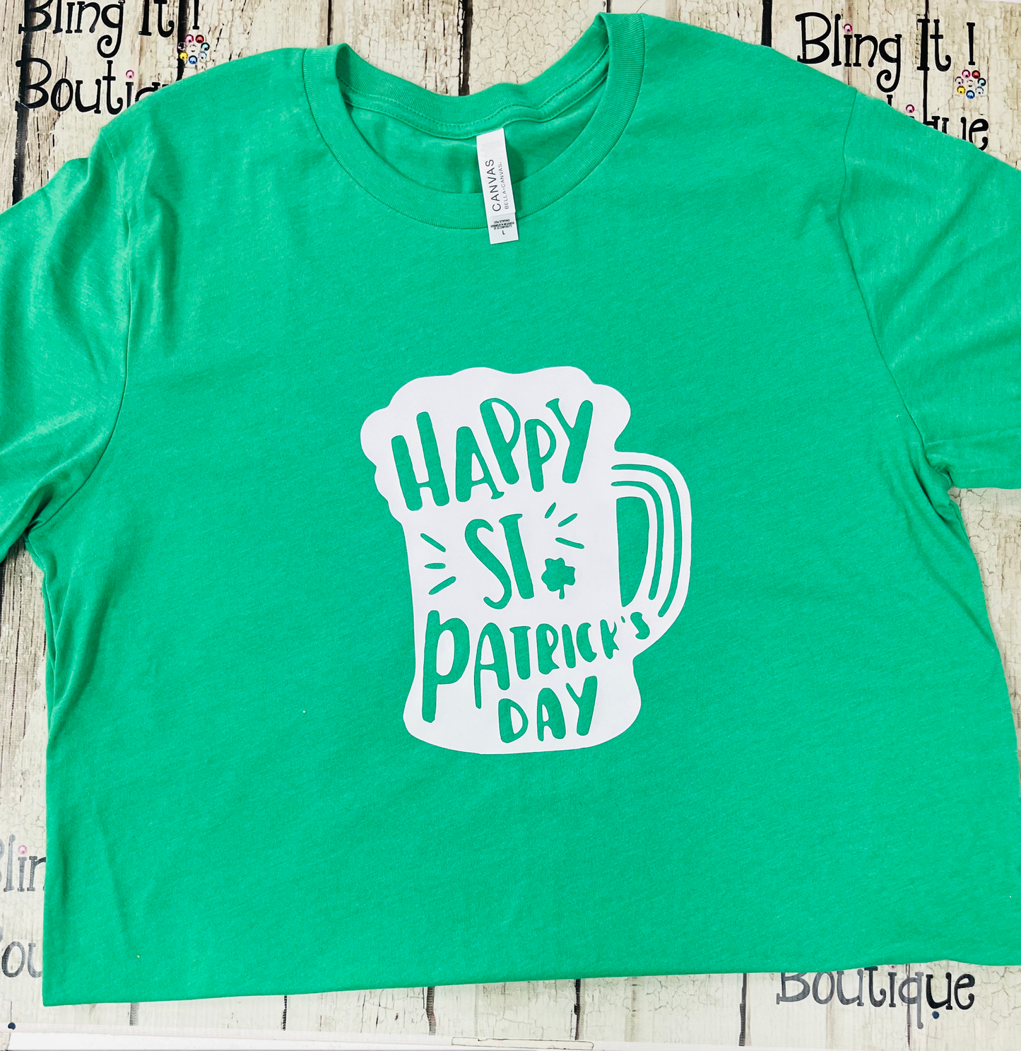 Happy St. Patrick's mug tee image 0