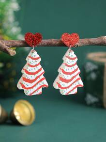 Christmas Cookie Earrings image 0
