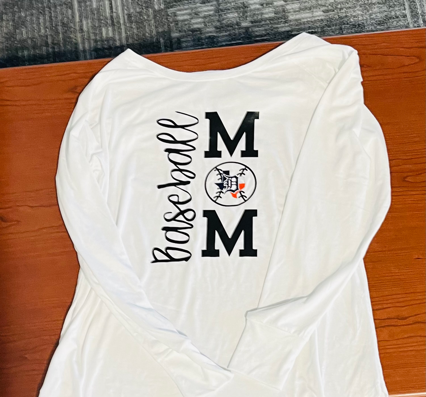 DT Baseball Mom Long Sleeve image 0