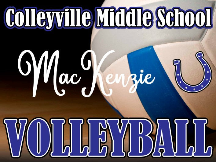 Volleyball Yard Sign image 0