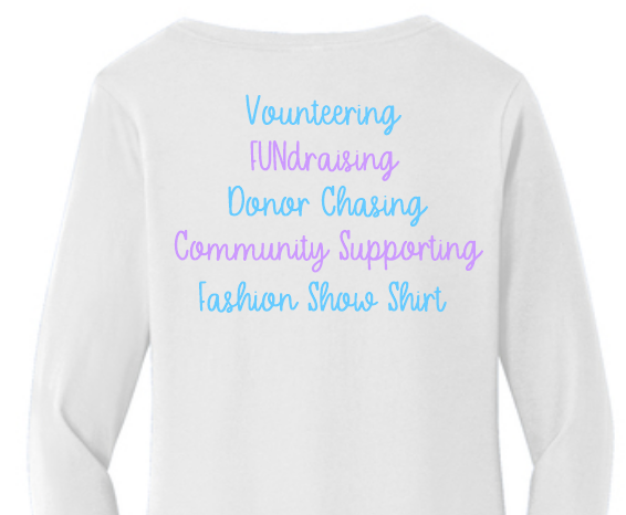 CWC Fashion Show Ladies V Long Sleeve image 1