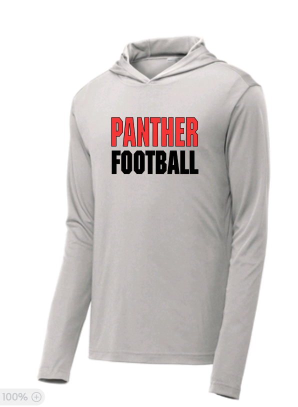 CHHS Football Hooded Long Sleeve (POLY) image 1