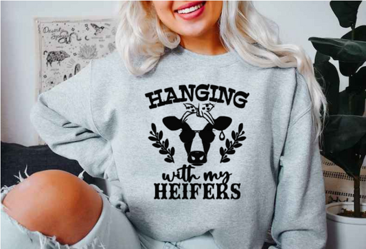 Hanging With My Heifers! (T-shirt & Sweatshirt) image 0