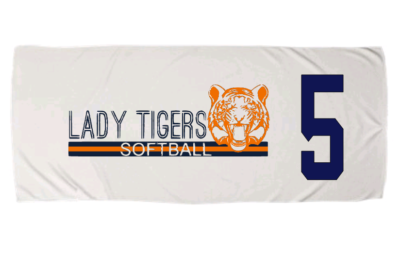 Lady Tigers Cooling Towel image 0