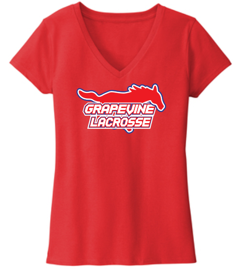 GHS LAX Ladies V Neck image 0