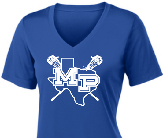 MP Lacrosse Ladies V-Neck Dri Fit image 0