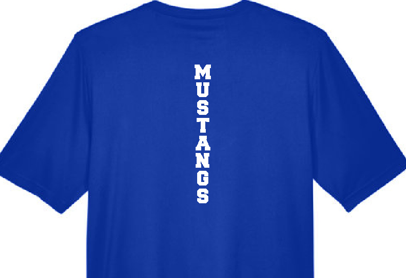 GHS Tennis Men's Royal Dri Fit Tee image 1