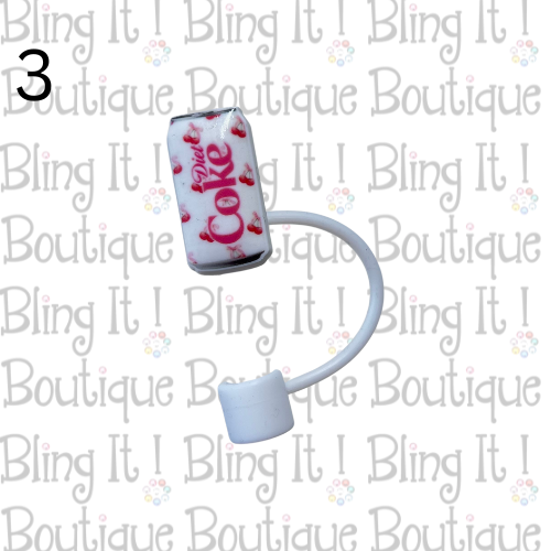 DIET COKE STRAW TOPPERS image 2