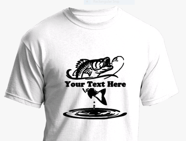 Reel Cool Custom Tee image 0