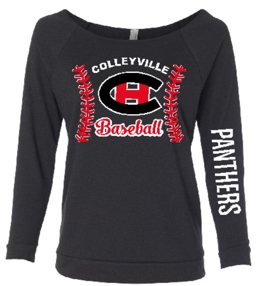 CHHS Baseball Ladies 3 Qtr Sleeve Raglan image 0