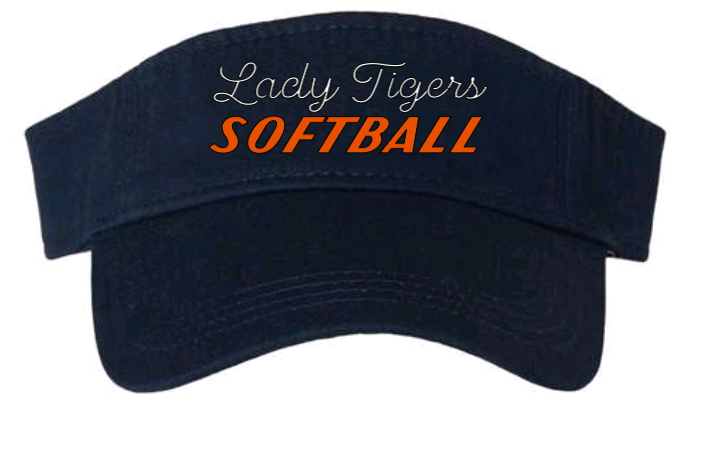 Lady Tigers Softball Visor image 1