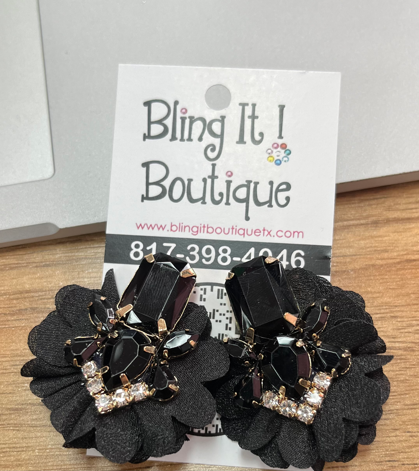 The Rhinestone Flower Earring Collection image 5