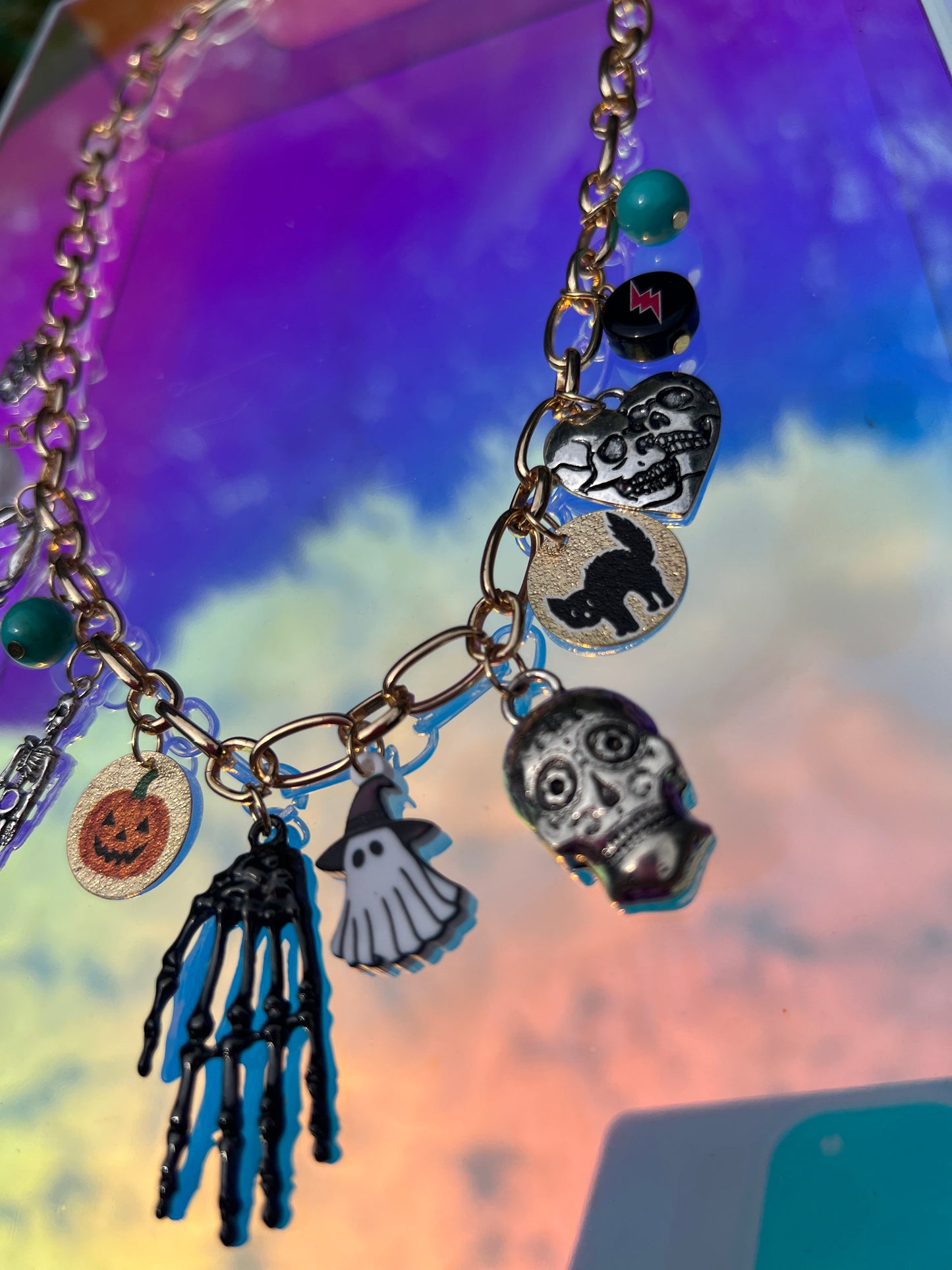 HALLOWEEN CHARM NECKLACE image 1