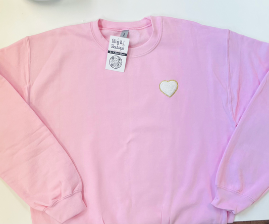 Chenille Heart Sweatshirt image 0