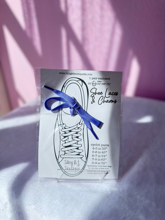 SOLID COLOR SHOELACES image 0