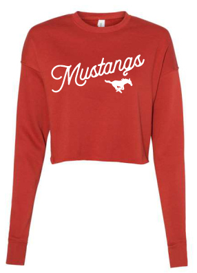 GHS Cheer Crop Sweatshirt image 0