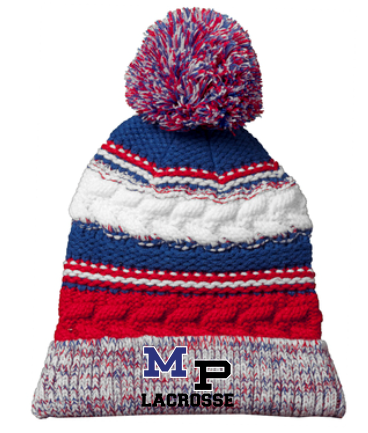 MP Lacrosse Knit Pom Beanie image 0