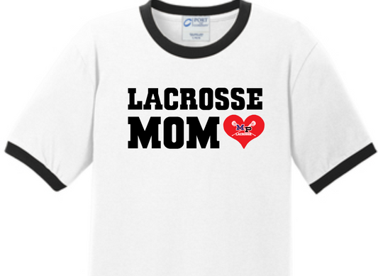 MP LAX Mom Ringer Unisex Tee image 0