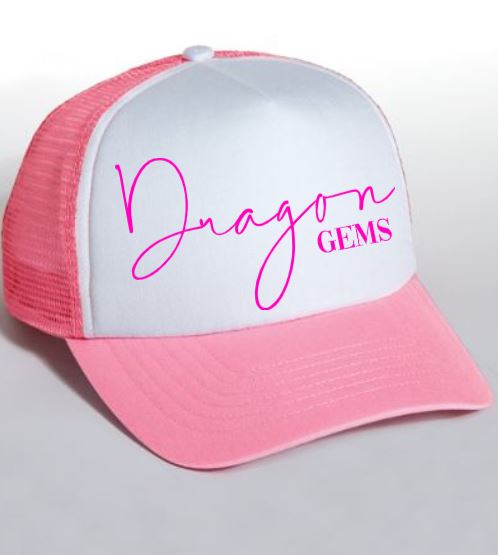 SCRIPT EMBROIDERED FOAM CAP image 0