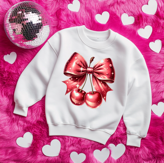 Coquette Cherries Sweatshirt image 0