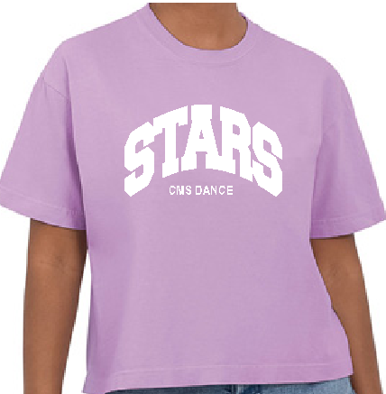 CMS Stars Boxy Crop Tee image 0
