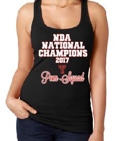 Nationals Champions FITTED Racer Back Tank image 0