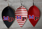 MP Football Earrings image 1