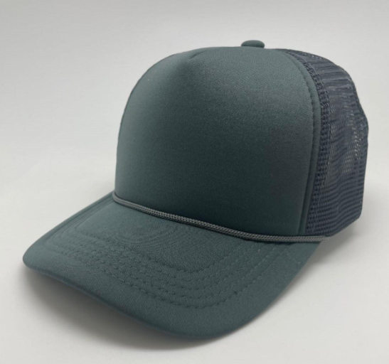 Trucker Cap Polyester Foam Front 5 Panel (Pack of 12)